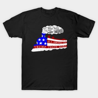 Trump Train 2020 maga reelect donald trump republican T-Shirt